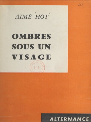 cover image of Ombres sous un visage